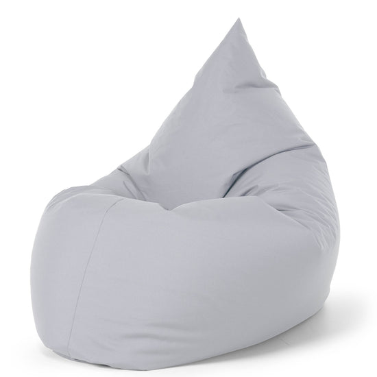 Extra Nagyméretű Babzsák - Könnyen Kezelhető Kültéri Ezüst 02