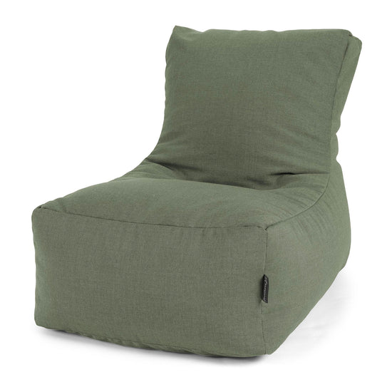 Kültéri Babzsákfotel Nyugágy - Sunbrella Olíva 01