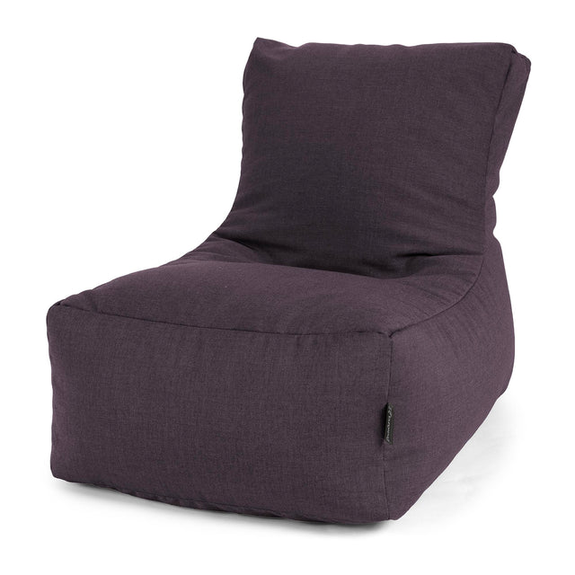 Kültéri Babzsákfotel Nyugágy - Sunbrella Sötétkék 01