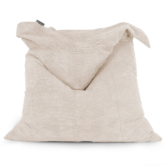 Extra Nagyméretű Babzsák - Pompon Elefántcsont 01