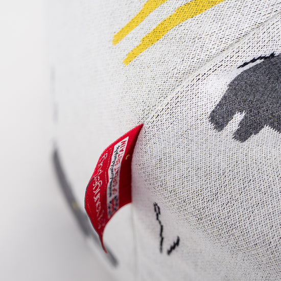 Gyermek Klasszikus Babzsákfotel 1-5 Éves - Kötött Szafari 02