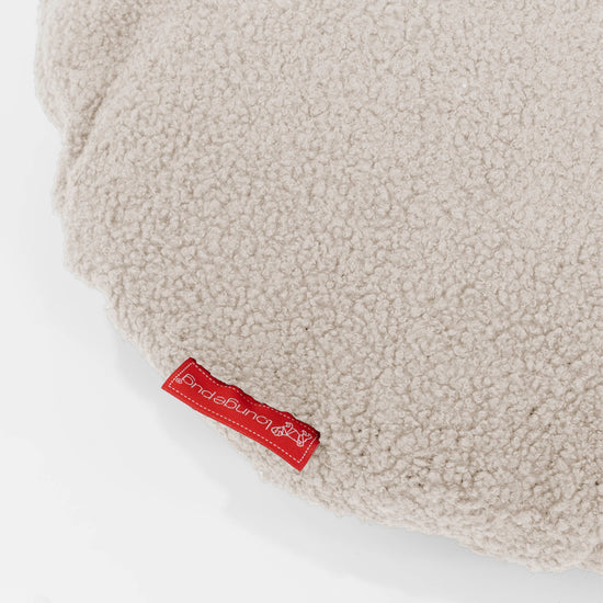 Kerek Párnahuzat 50cm - Buklé Elefántcsont 02