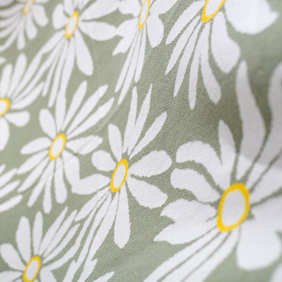 Dísztakaró / Pléd Kanapéhoz - Kötött Virágos Menta 02