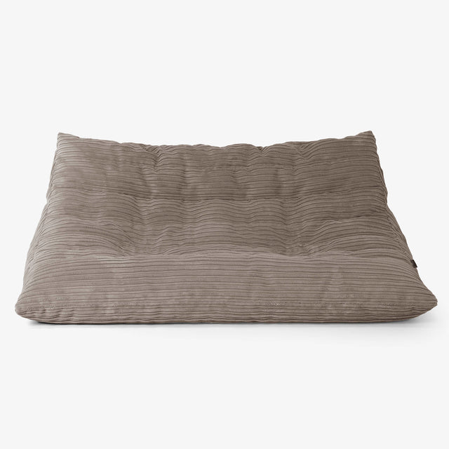 Noah padlós babzsákkanapé - Kordbársony Galambszürke 01