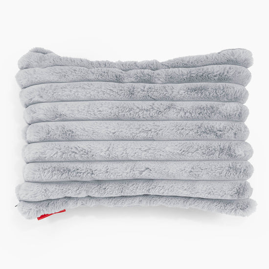 Párnahuzat 35 x 50cm - Ultra Plüss Kord Kacsa tojás kék 01