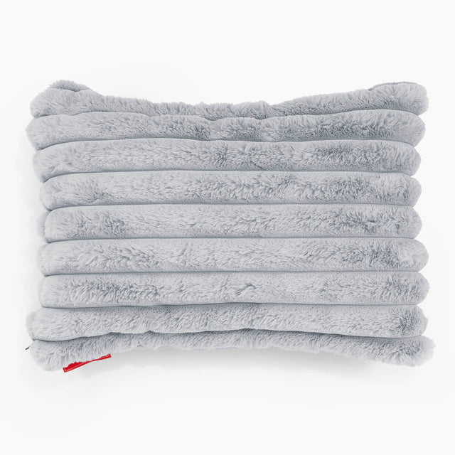 Párnahuzat 35 x 50cm - Ultra Plüss Kord Kacsa tojás kék 01