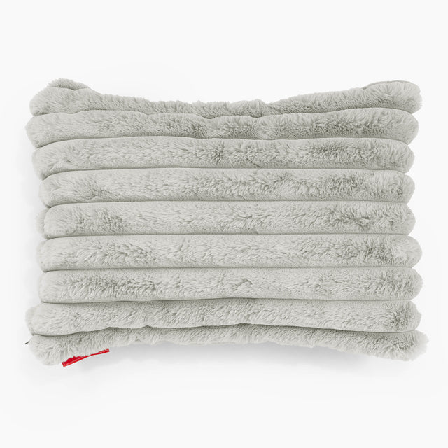 Párnahuzat 35 x 50cm - Ultra Plüss Kord Zsályazöld 01