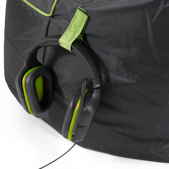 Steppelt Gamer Babzsák - Fekete / Zöld 04
