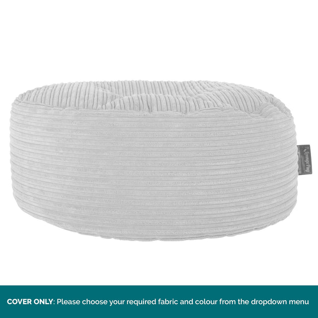 Nagyméretű, Kerek Puff CSAK HUZAT - Csere / Tartalék 01