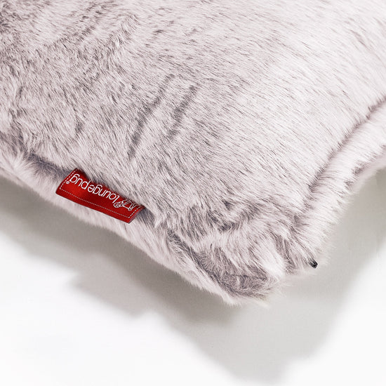 Extra Nagypárnahuzat 70 x 70cm - Sztintetikus Nyúlszőr Fakó Rózsaszínű 03