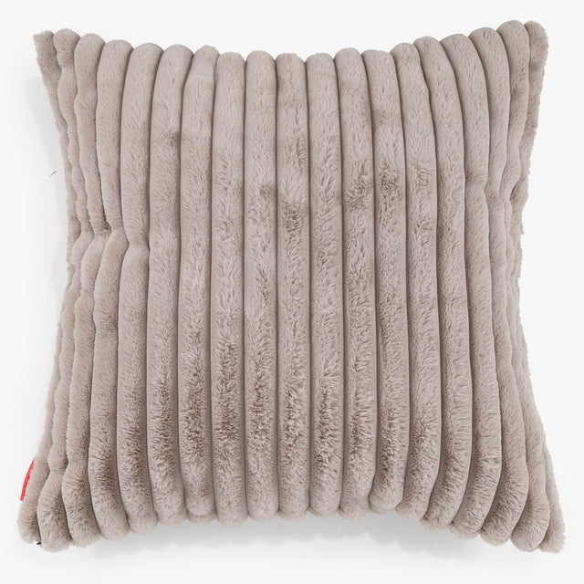 Extra Nagypárnahuzat 70 x 70cm - Ultra Plüss Kord Nerc 01