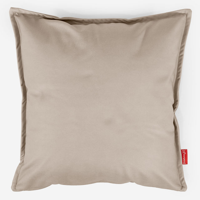 Extra Nagypárnahuzat 70 x 70cm - Vegán Bőr Elefántcsont 01