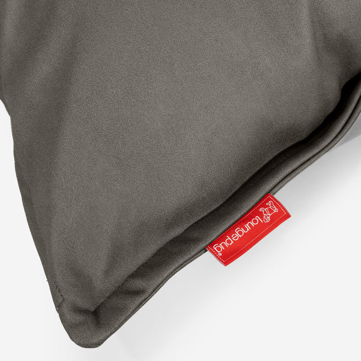 Extra Nagypárnahuzat 70 x 70cm - Vegán Bőr Szürke 03