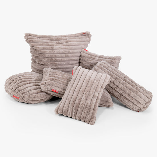 Kerek Párnahuzat 50cm - Ultra Plüss Kord Nerc 02