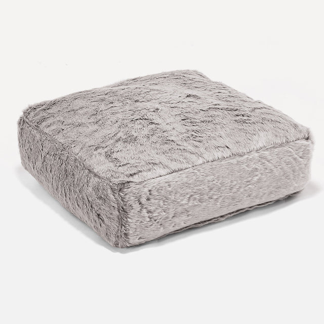 Padlópárna - Sztintetikus Nyúlszőr Világosszürke 01