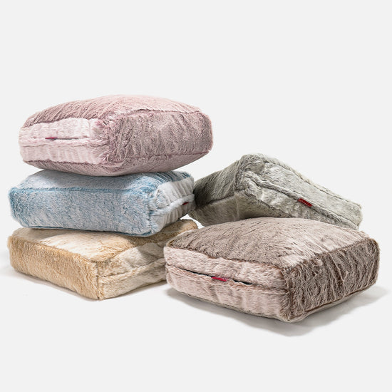 Padlópárna - Sztintetikus Nyúlszőr Világosszürke 04