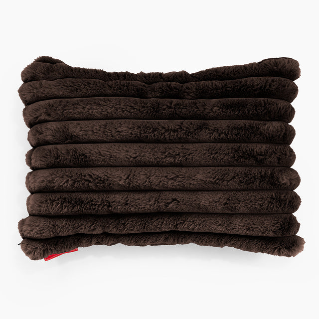 Párnahuzat 35 x 50cm - Ultra Plüss Kord Sable 01