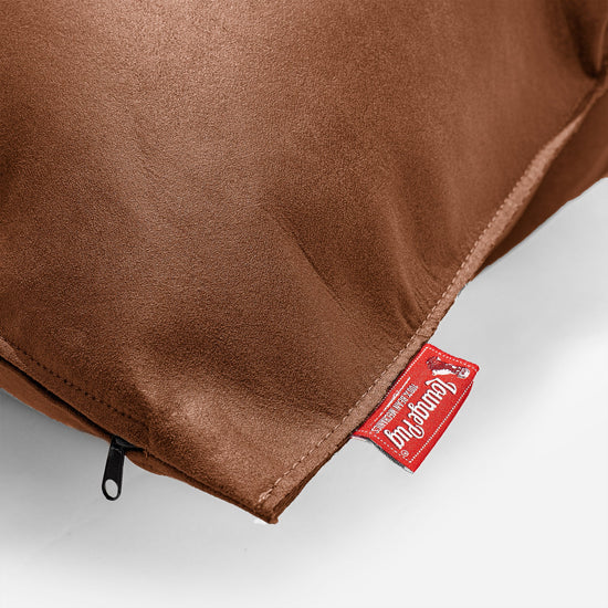 Párnahuzat 47 x 47cm - Öregített Bőr Brit drapp 02