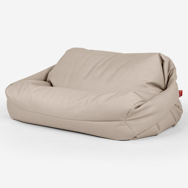 Sabine Babzsák-Kanapé - Vegán Bőr Elefántcsont 01