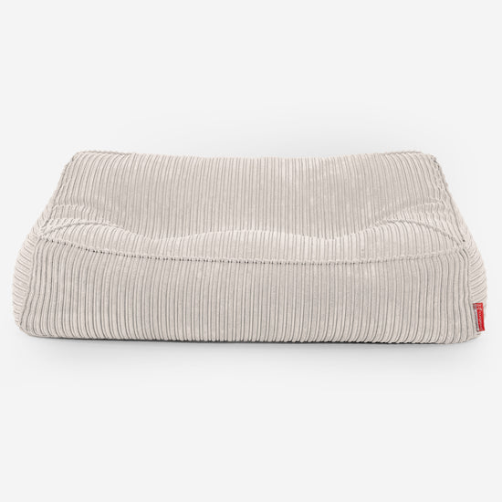 Sloucher Babzsák-Kanapé - Klasszikus Kordbársony Elefántcsont 01