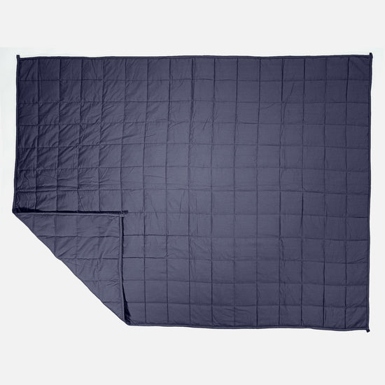 Súlyozott Takaró Felnőtteknek - Pamut Sötétkék 03