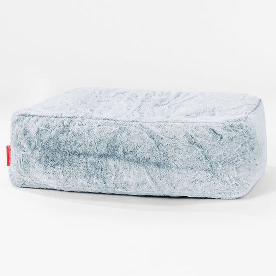 Nagy Lábtartó - Sztintetikus Nyúlszőr Fakó Kék 01