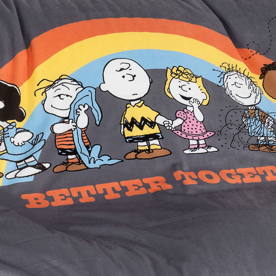 Snoopy Sloucher Babzsák-Kanapé - Szivárvány 03