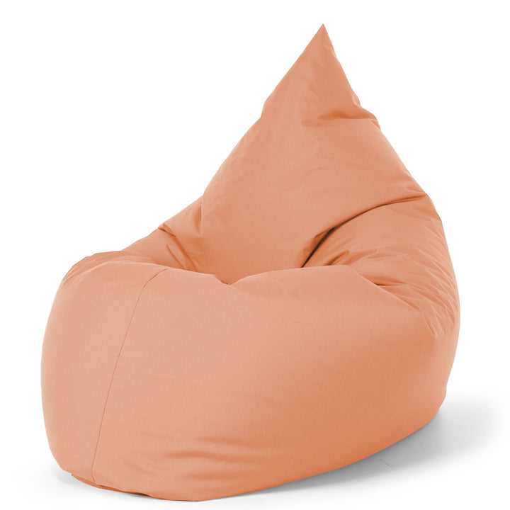 Extra Nagyméretű Babzsák - Könnyen Kezelhető Kültéri Narancssárga 02