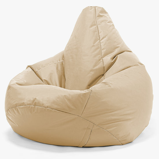 Háttámlás babzsákfotel - SmartCanvas™ Bézs 02