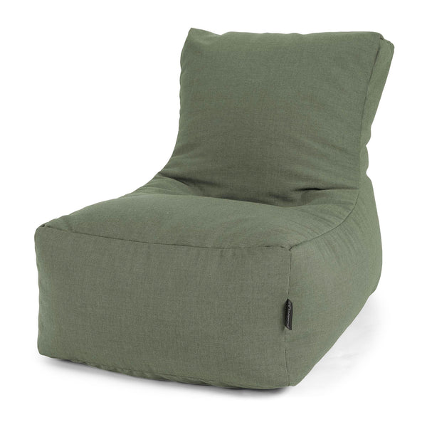 Kültéri Babzsákfotel Nyugágy - Sunbrella Olíva 01