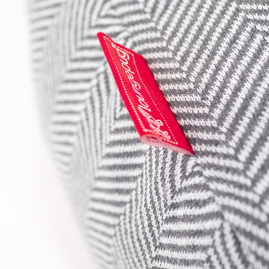 Kis Lábtartó - Kötött Halcsont Szürke 02