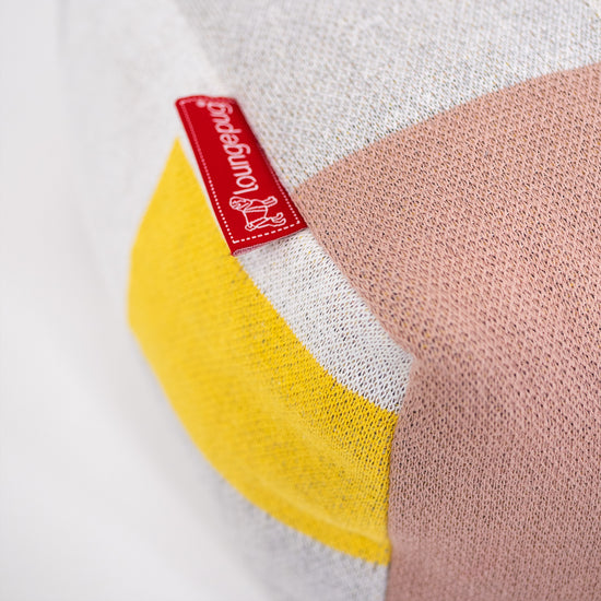 Kis Lábtartó - Kötött Színblokk Szürke 02