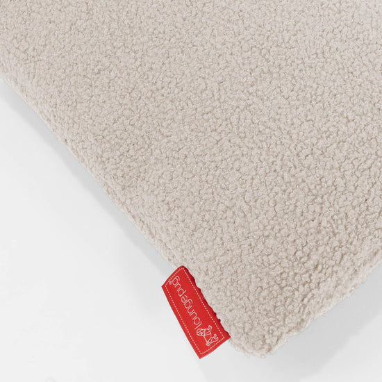 Extra Nagypárnahuzat 70 x 70cm - Buklé Elefántcsont 02