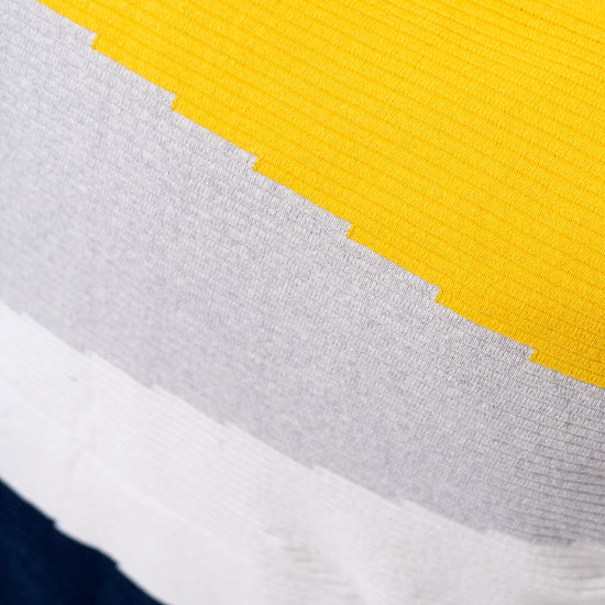 Extra Nagypárnahuzat 70 x 70cm - Kötött Színblokk Sokszínű 03