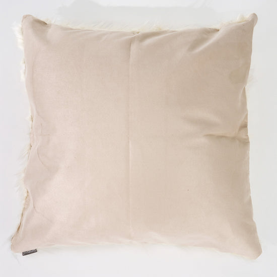 Extra Nagypárnahuzat 70 x 70cm - Mongol Műszőrme Pávakék 02