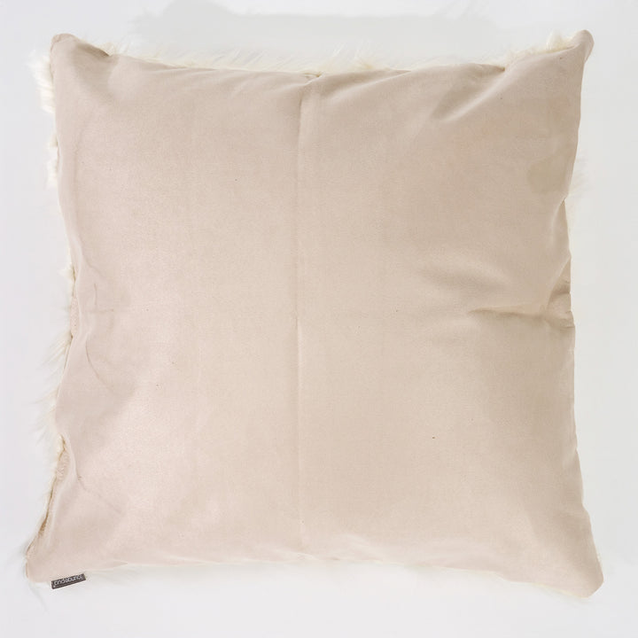 Extra Nagypárnahuzat 70 x 70cm - Mongol Műszőrme Pávakék 02