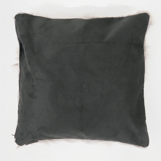 Extra Nagypárnahuzat 70 x 70cm - Mongol Műszőrme Szürke 02