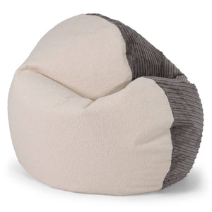 Flexforma Babzsákfotel Kisgyermekek Számára 1-3 Éves - Boucle & Cord Graphite Grey
