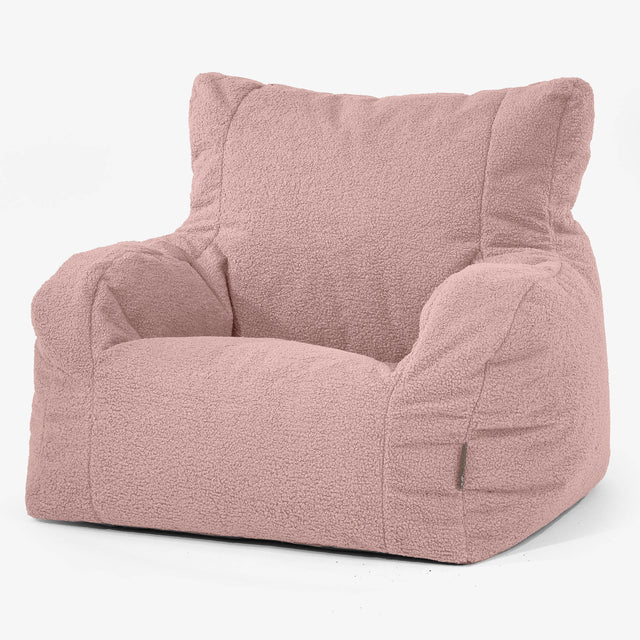Josephine Babzsákfotel Kartámasszal - Buklé Rózsaszínű 01
