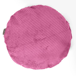 Kerek Párnahuzat 50cm - Pompon Rózsaszínű