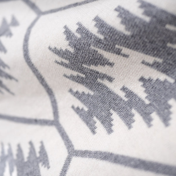 Dísztakaró / Pléd Kanapéhoz - Kötött Horizon Fabric Close-up Image