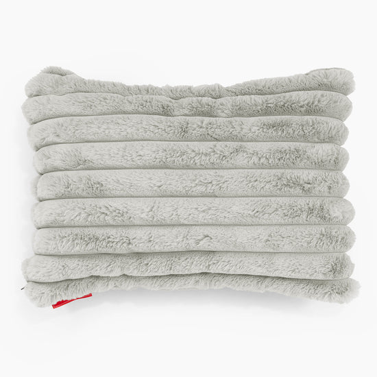 Párnahuzat 35 x 50cm - Ultra Plüss Kord Zsályazöld 01