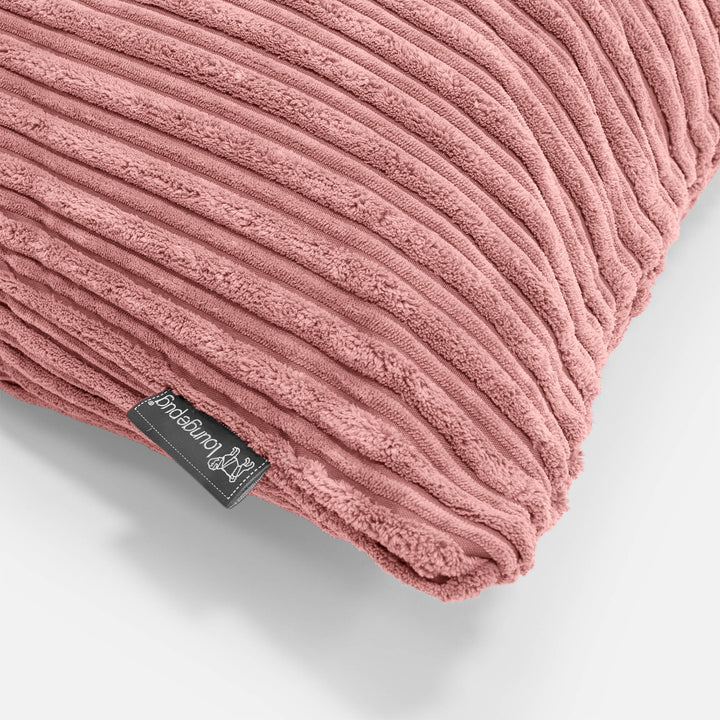 Párnahuzat 47 x 47cm - Klasszikus Kordbársony Őszibarack 03