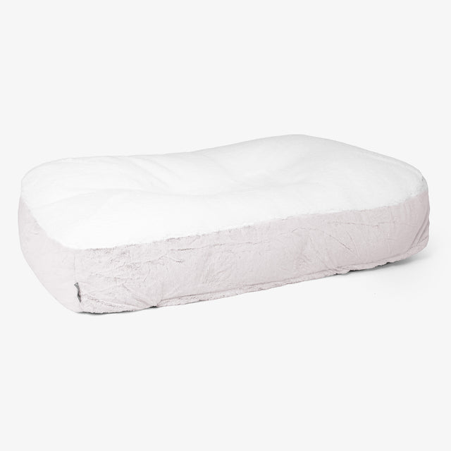Sloucher XL Kutyaágy - Sztintetikus Nyúlszőr Fakó Rózsaszínű 01