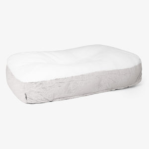 Sloucher XL Kutyaágy - Sztintetikus Nyúlszőr Világosszürke