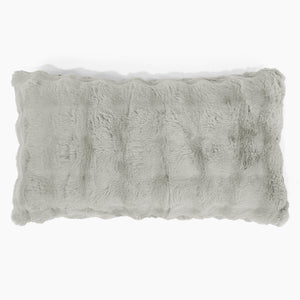 XL Négyszögletű Párnahuzat 40 x 70cm - Műszőrme Buborék Zsályazöld