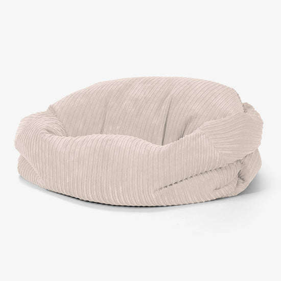 Sabine Babzsák-Kanapé - Klasszikus Kordbársony Elefántcsont 01