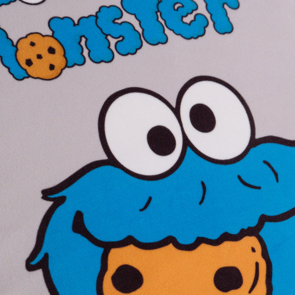 Párnahuzat 47 x 47cm - Süti szörny Szürke Fabric Close-up Image