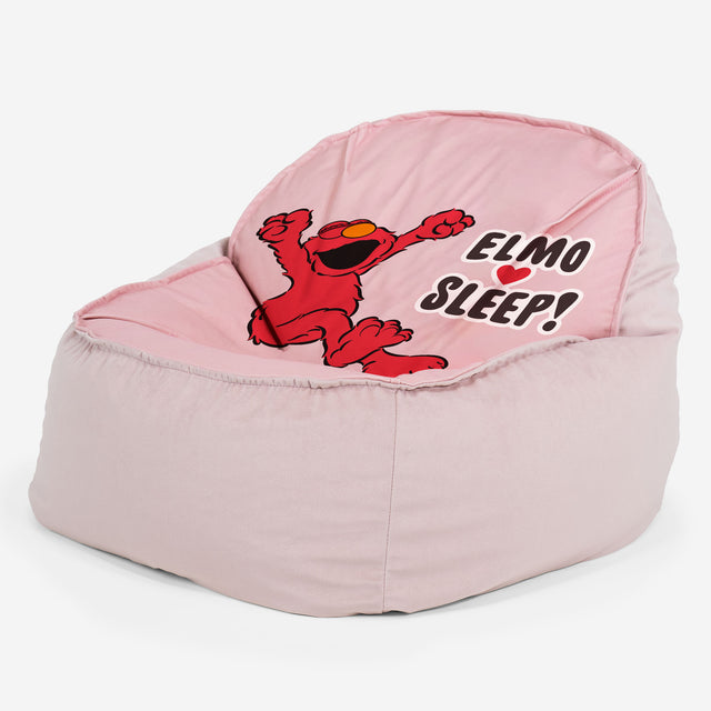Sloucher Babzsák Gyermekek Számára 2-6 Éves - Elmo Sleep 01