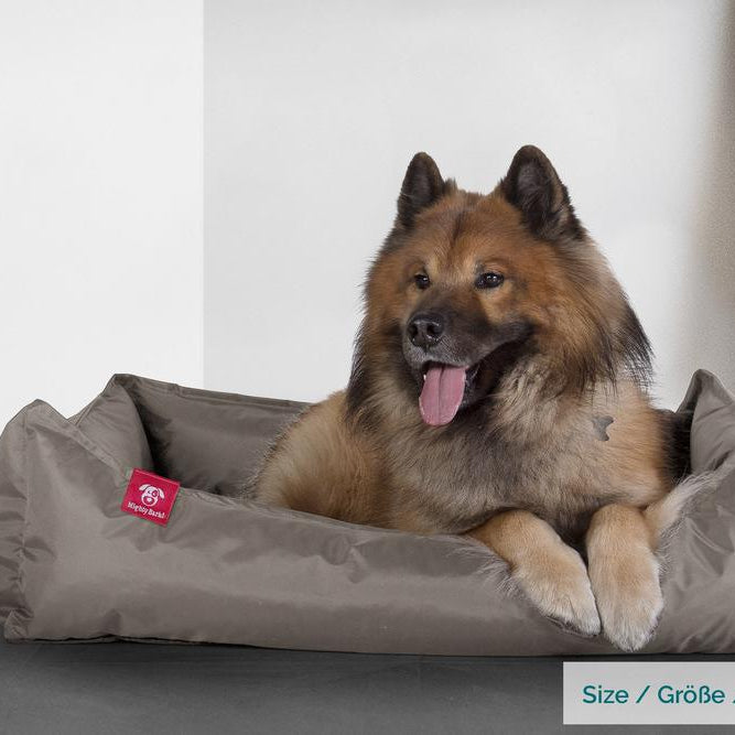Mighty Bark, A Fészek - Ortopédiai memóriahabos kutyaágy-kosár kisállatok számára, kicsi, közepes, nagy - Vízálló Szürke